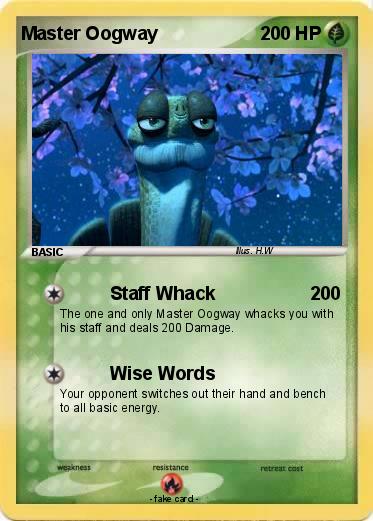 Pokemon Master Oogway