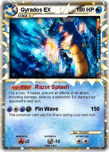 Pokemon Gyrados EX