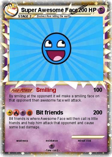 Pokemon Super Awesome Face