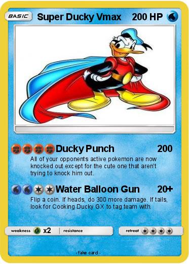Pokemon Super Ducky Vmax