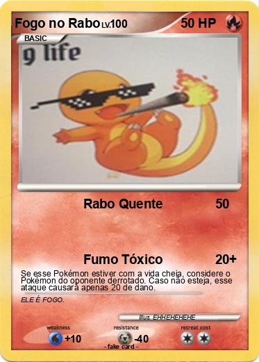 Pokemon Fogo no Rabo
