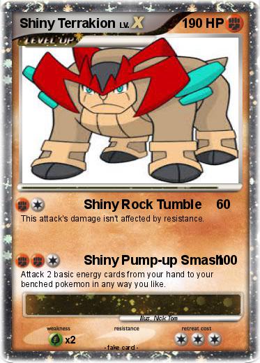 Pokemon Shiny Terrakion