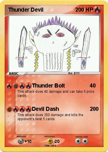 Pokemon Thunder Devil