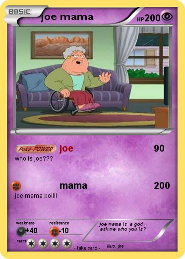 Pokemon joe mama