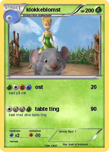 Pokemon klokkeblomst
