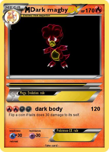 Pokemon Dark magby