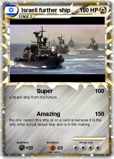 Pokemon Israeli further ship