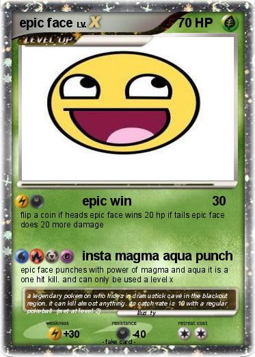 Pokemon epic face
