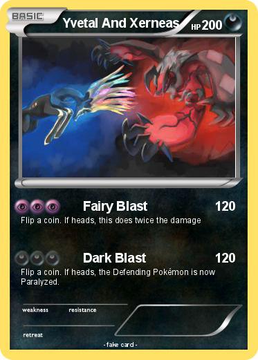 Pokemon Yvetal And Xerneas