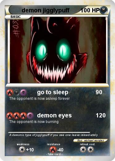 Pokemon demon jigglypuff