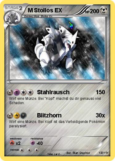 Pokemon M Stollos EX