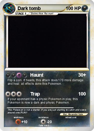 Pokemon Dark tomb