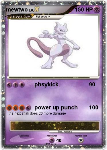 Pokemon mewtwo