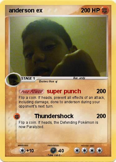 Pokemon anderson ex