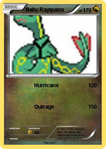 Pokemon Baby Rayquaza