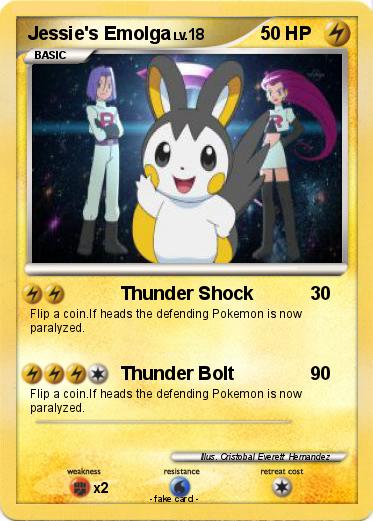 Pokemon Jessie's Emolga