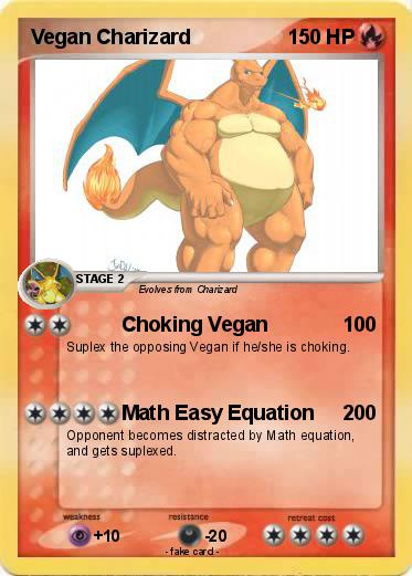 Pokemon Vegan Charizard