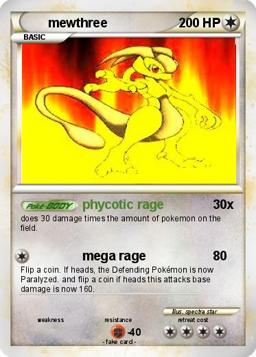 Pokemon mewthree
