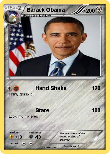 Pokemon Barack Obama