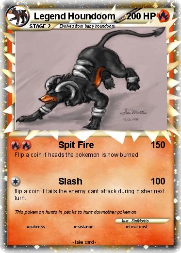 Pokemon Legend Houndoom