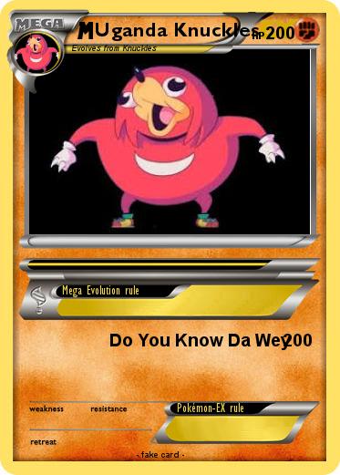 Pokemon Uganda Knuckles