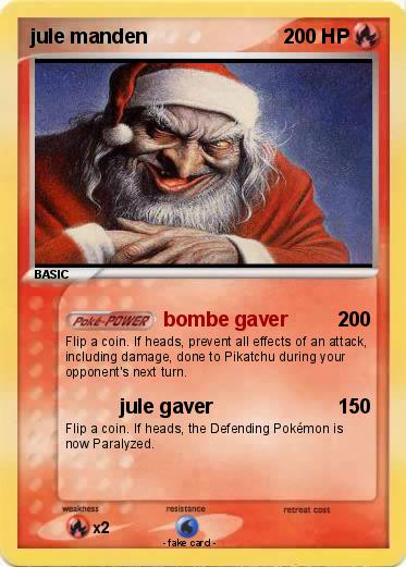 Pokemon jule manden