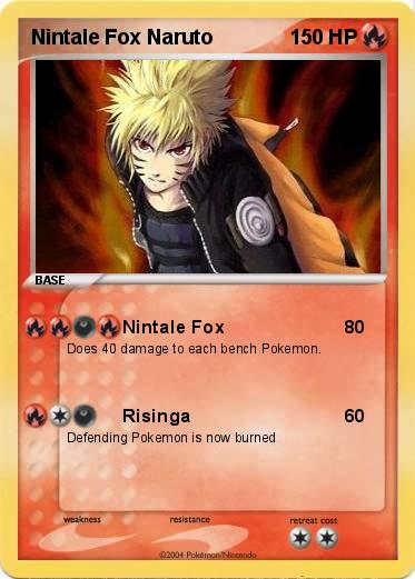 Pokemon Nintale Fox Naruto