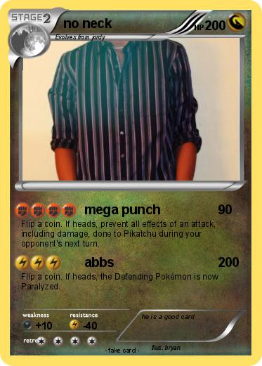 Pokemon no neck