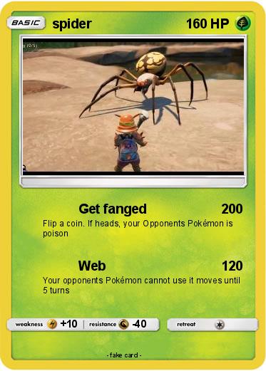 Pokemon spider