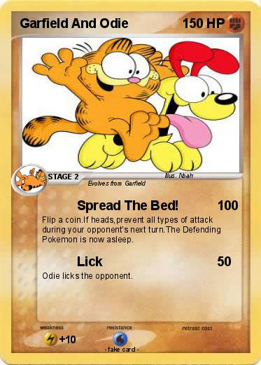 Pokemon Garfield And Odie