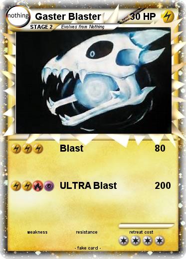 Pokemon Gaster Blaster