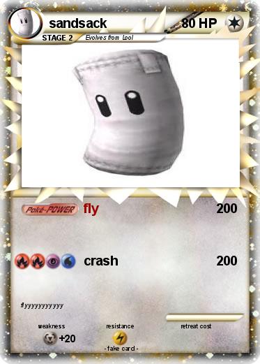 Pokemon sandsack