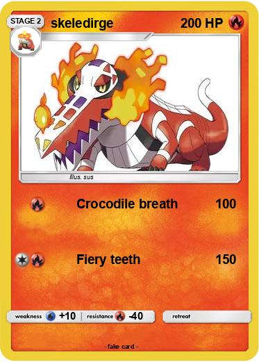 Pokemon skeledirge