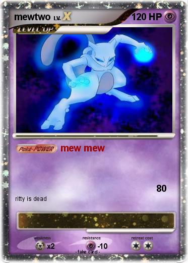 Pokemon mewtwo