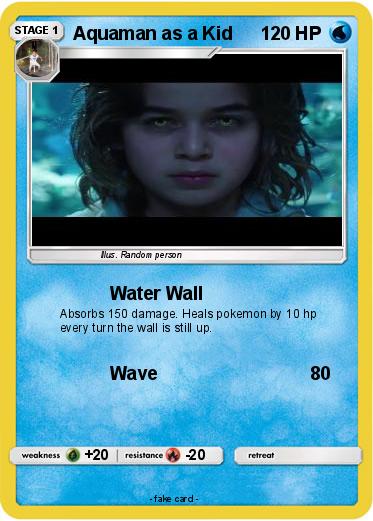 Pokemon Aquaman as a Kid