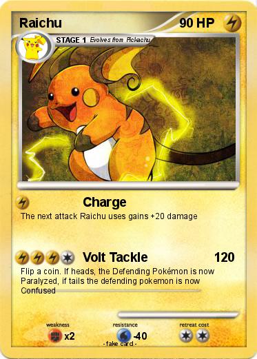 Pokemon Raichu