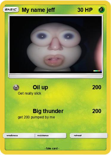 Pokemon My name jeff