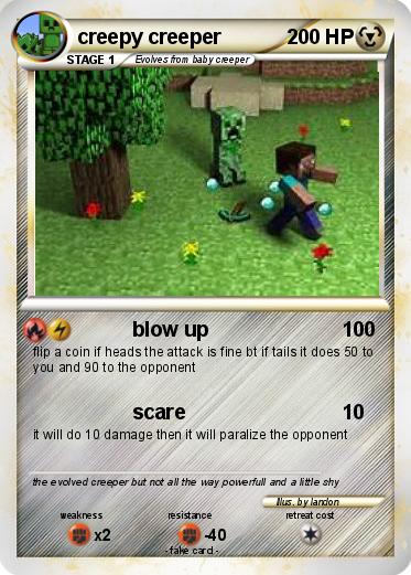 Pokemon creepy creeper