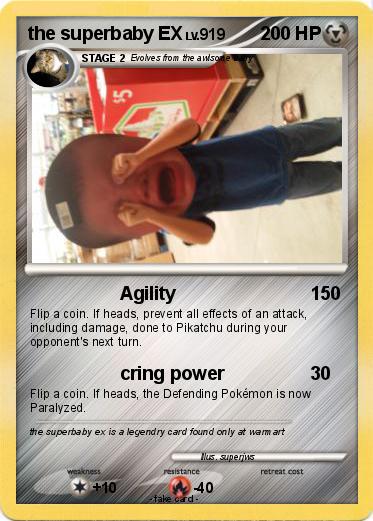 Pokemon the superbaby EX