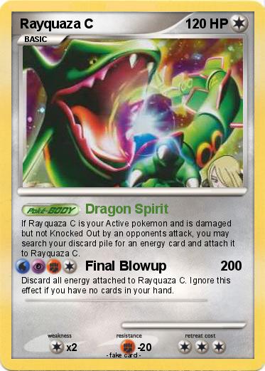 Pokemon Rayquaza C