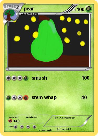 Pokemon pear