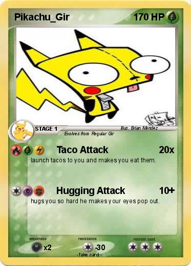 Pokemon Pikachu_Gir
