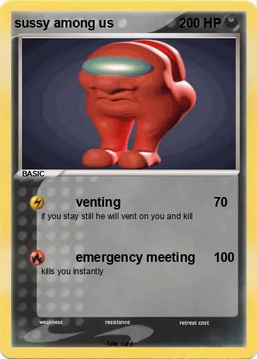 Pokemon sussy among us