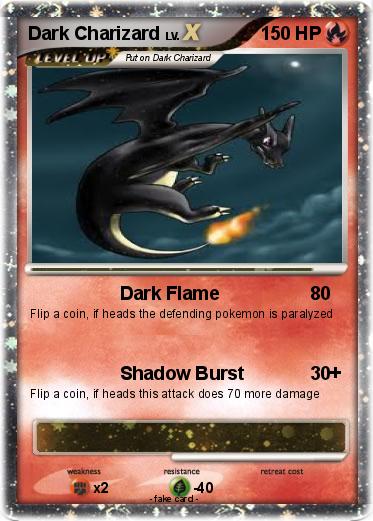 Pokemon Dark Charizard