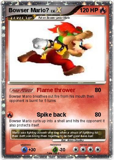 Pokemon Bowser Mario?
