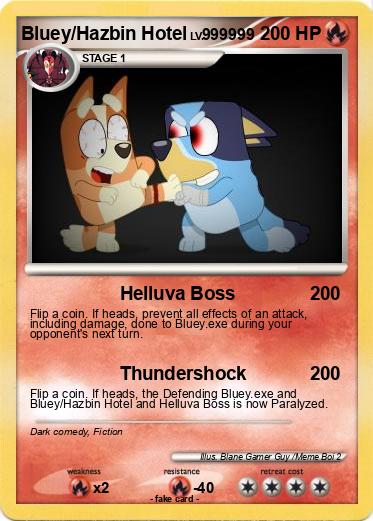 Pokemon Bluey/Hazbin Hotel