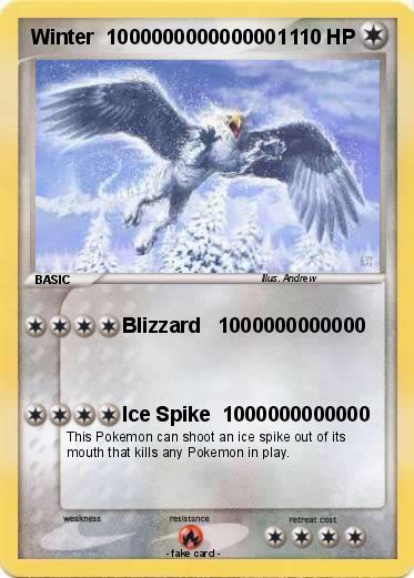 Pokemon Winter  1000000000000001