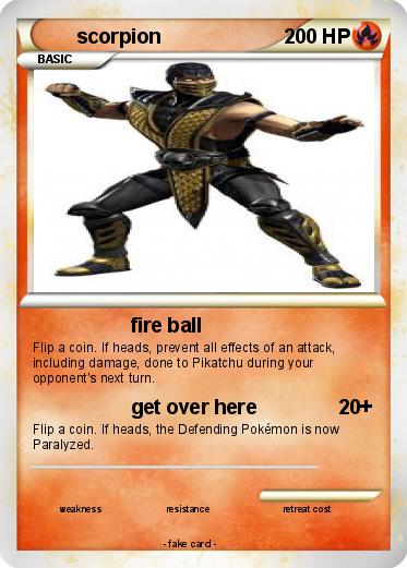 Pokemon scorpion