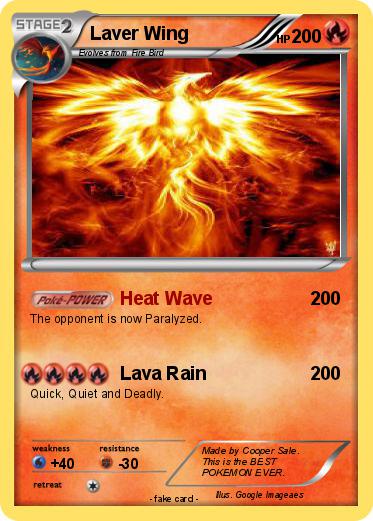 Pokemon Laver Wing