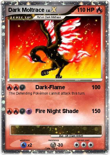Pokemon Dark Moltrace